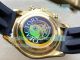 11 Clone Rolex Gold Daytona Gain Weight QF 4131 Black Diamond Oysterflex Watch (5)_th.jpg